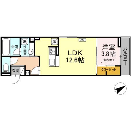 パプリカVIの間取り