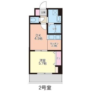 S-FORT江坂Fioreの間取り