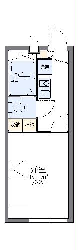 レオパレスアゼリアの間取り