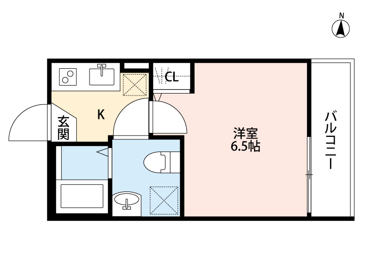 コンフォートメゾン蕨(コンフォートメゾンワラビ)の間取り