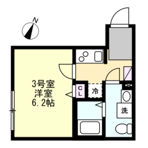 ベイルーム横須賀の間取り