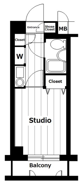 グランレーブ巣鴨の間取り