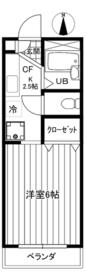 早稲田WESTの間取り