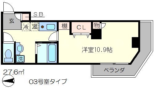 レジデンス花菱の間取り