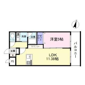 DAICHI B.L.D 20MARUYAMAの間取り