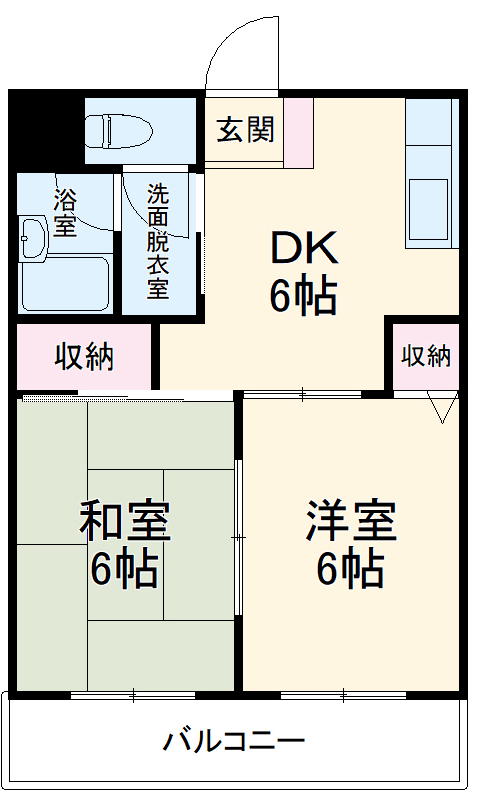 ベルツの間取り