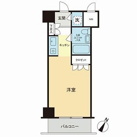 パーク・ノヴァ川崎の間取り