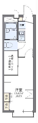 レオパレスセストの間取り