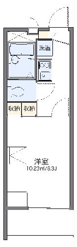 レオパレスSNOWの間取り