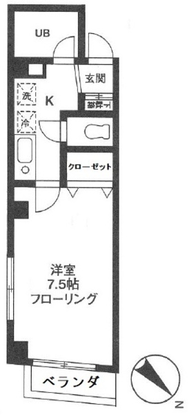 アイビーコートの間取り