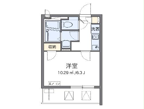 レオネクストレジスター本郷の間取り