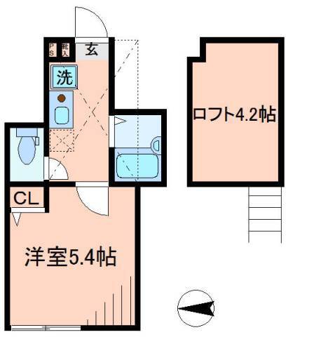BP田端の間取り