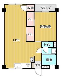 ハイツ東鶴見の間取り