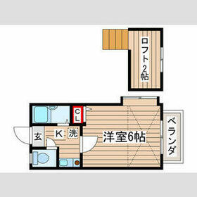 プレイン昭代の間取り