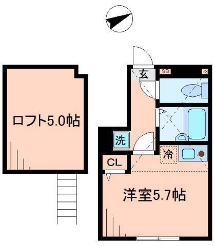 パティシオン駒込の間取り