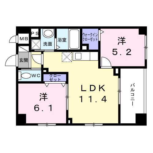 ラ ・ メールの間取り