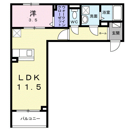 CRETA(クレタ)扇の間取り