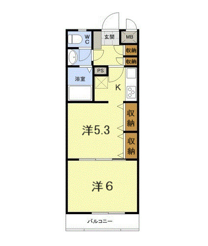 クレシア東戸塚の間取り