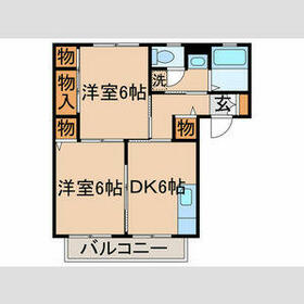 高州クリーンハウス２番館の間取り