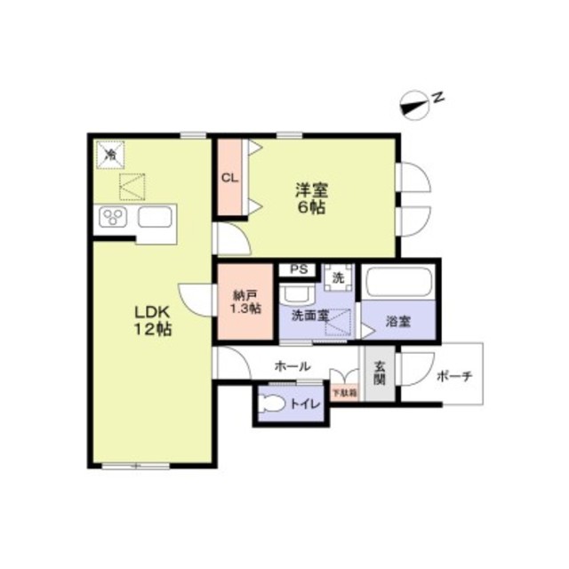 (仮称)藤沢市藤沢1丁目新築計画の間取り
