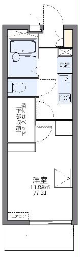 レオパレスウィンヒルの間取り