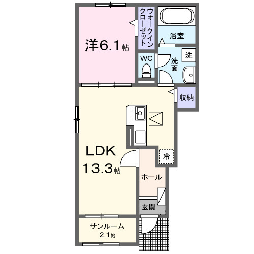 フォレスト神山の間取り