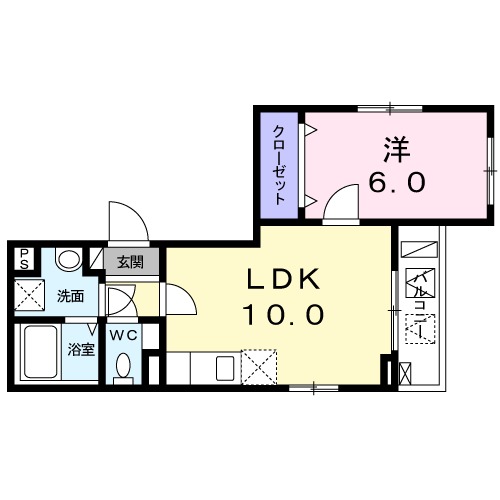 テラス千駄ヶ谷の間取り