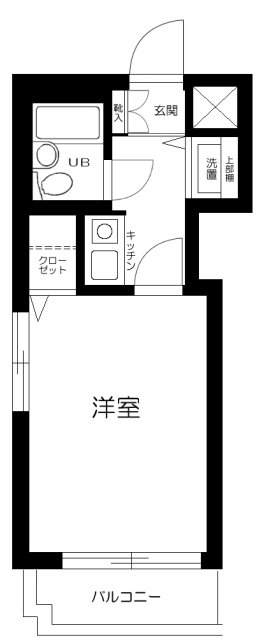 マリオン品川・中延の間取り