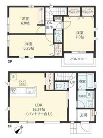 Sumai-to船橋市八木が谷06の間取り