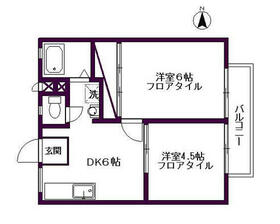 メゾンブランシュの間取り