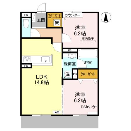 パークサイドファームの間取り