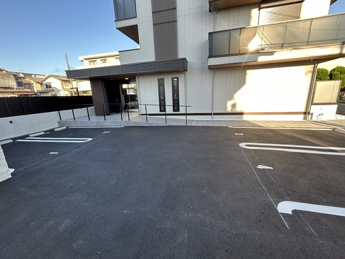 12/14 駐車場