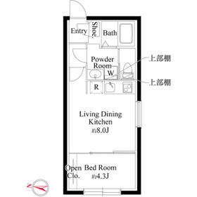 メモラ西馬込の間取り