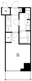 Ｒｉｓｉｎｇ　Ｐｌａｃｅ　川崎二番館の間取り