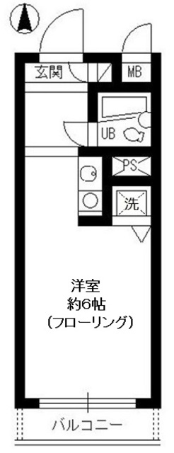 ビクセル武蔵関の間取り