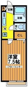 カーサイズミBの間取り
