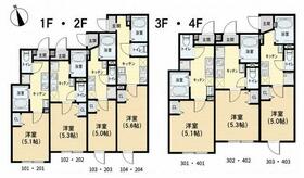 The Residence Nerimaの間取り
