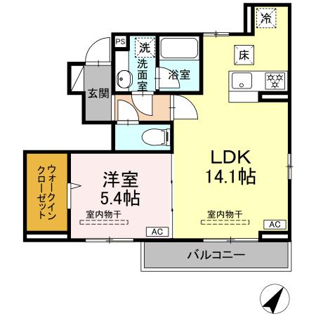 2/4 間取