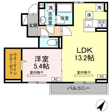 2/4 間取