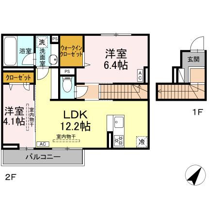 2/4 間取