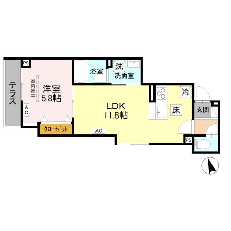 2/4 間取
