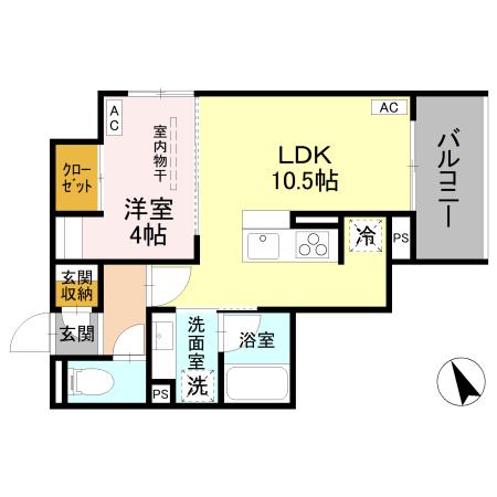 2/4 間取