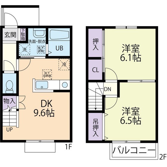 マルベリー塚原の間取り