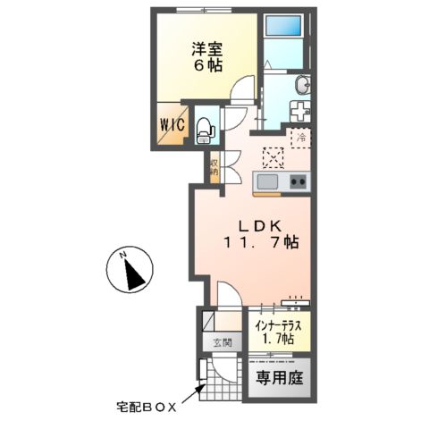 小浜町新築アパート（仮の間取り