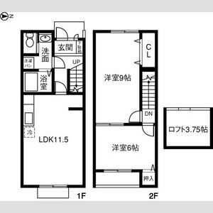 プライムコート雅の間取り