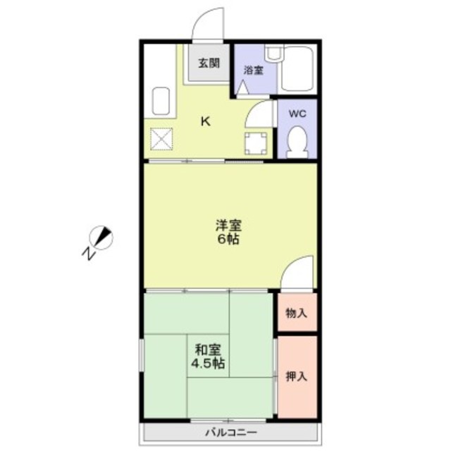 ユービ１５の間取り