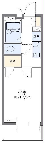 レオパレスアヴァンティの間取り