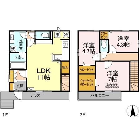 2/4 間取