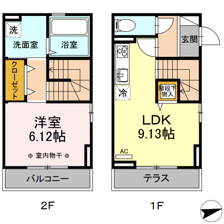2/24 間取