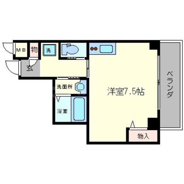 プリエール新大阪サウスの間取り